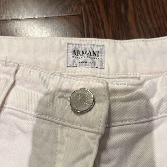 Armani white jean size 10 - Picture 4 of 5